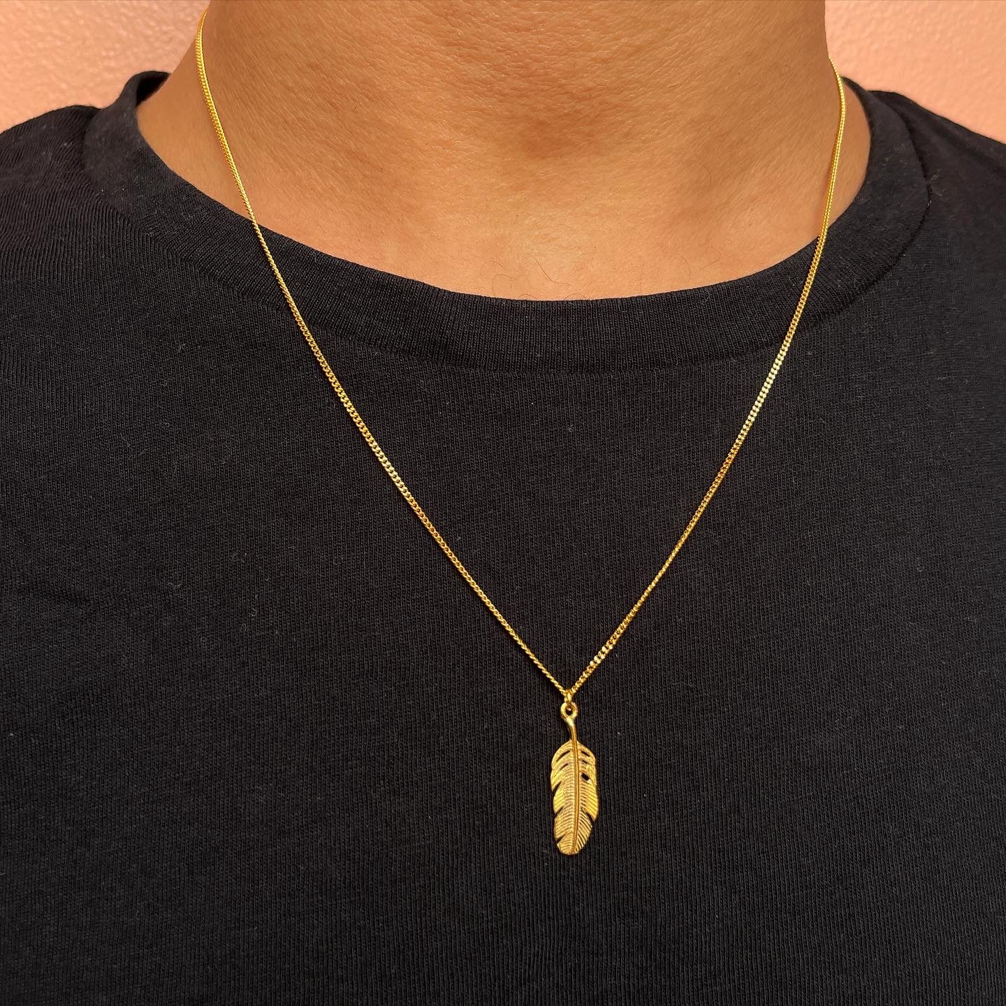 Original Italian silver with 21k gold plated