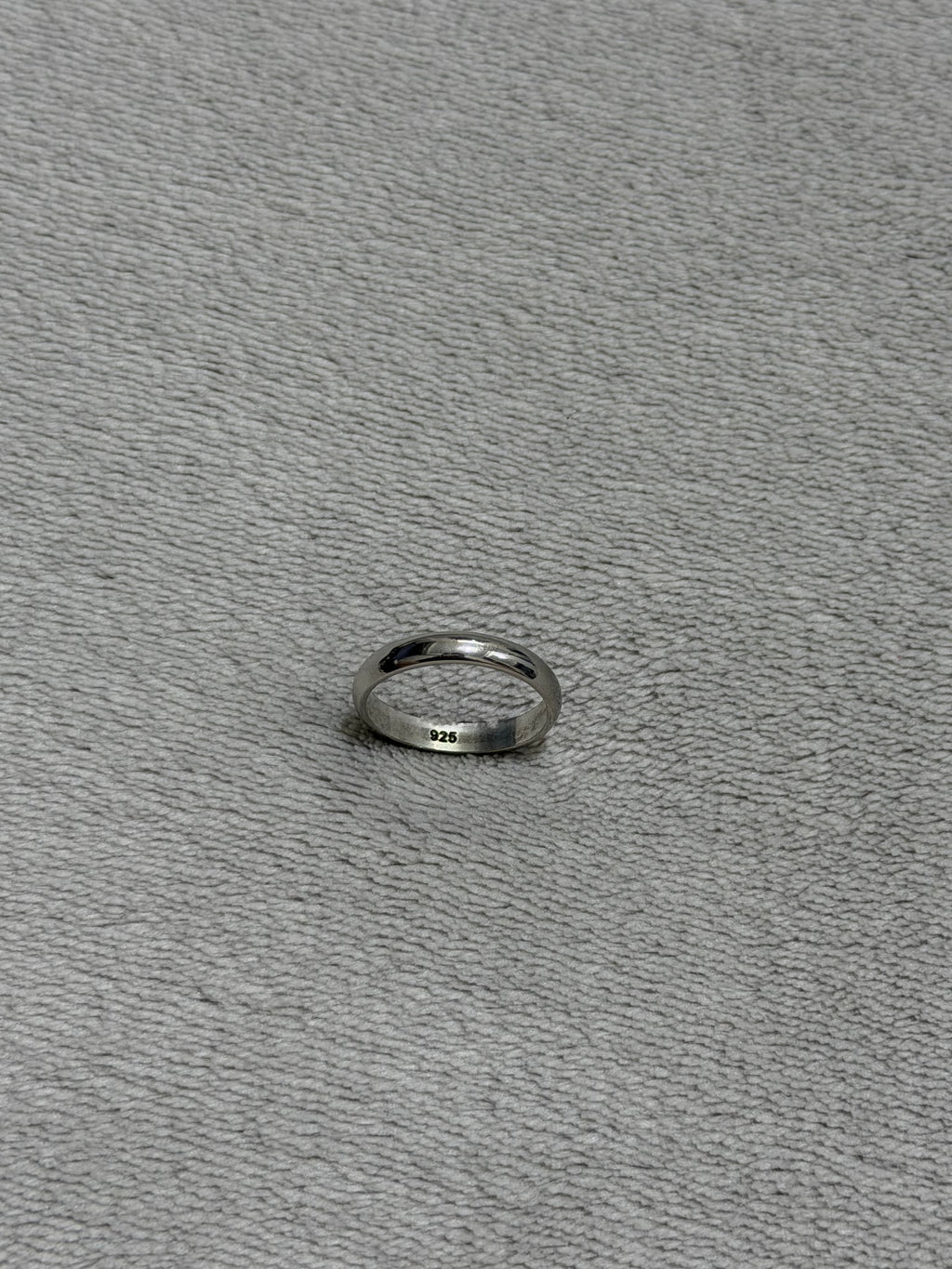 Original Italian silver wedding ring